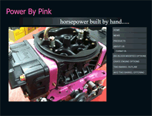 Tablet Screenshot of powerbypink.com